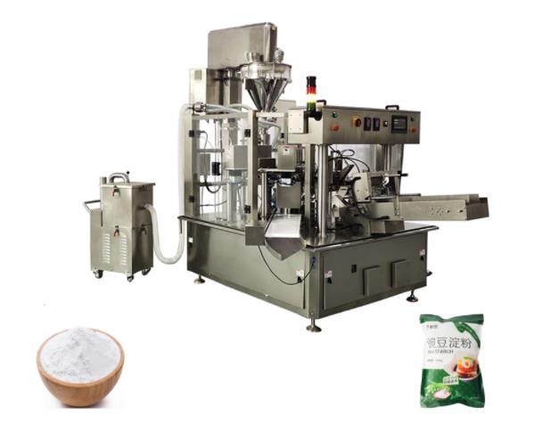 面粉四边封五边封盒式袋包装机组