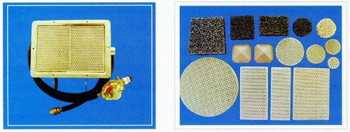 蜂窝陶瓷燃烧板及过滤板