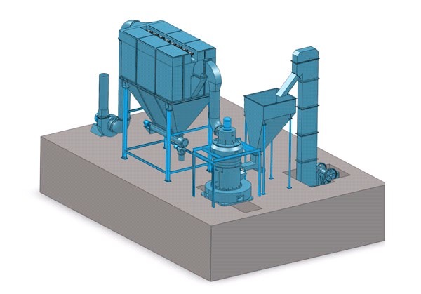 HTK型开路摆式磨粉机