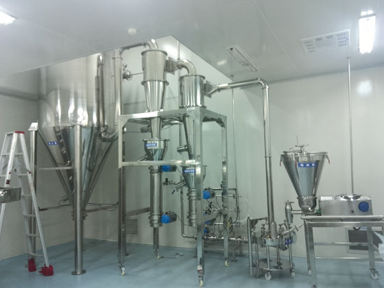 圆盘式气流粉碎机