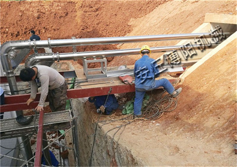 碳酸钙粉管链输送机 非标管链输送系统方案绘制