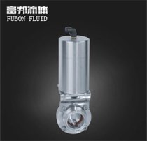 卫生级立式气动快装蝶阀D681X-10P