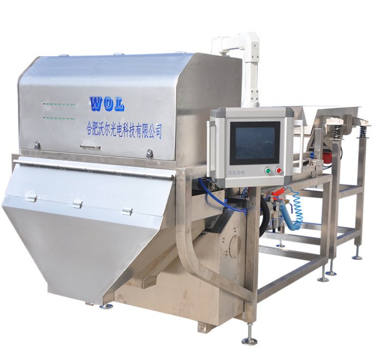 沃尔光电蒜米色选机