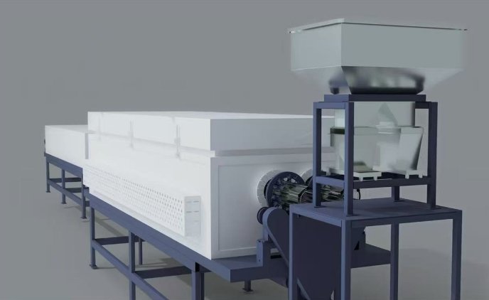 三胜双管烤砂冷却炉