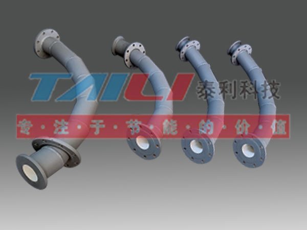 钢衬虾米弯耐磨陶瓷弯头