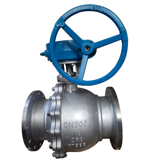 Q341F-16P DN300涡轮球阀