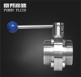 卫生级螺纹蝶阀D21X-10P