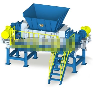 DL系列大型双轴撕碎机