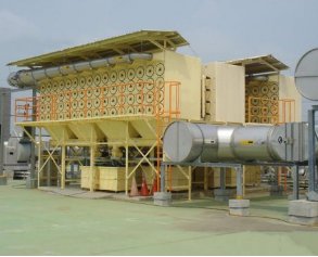 斜插式滤筒除尘器