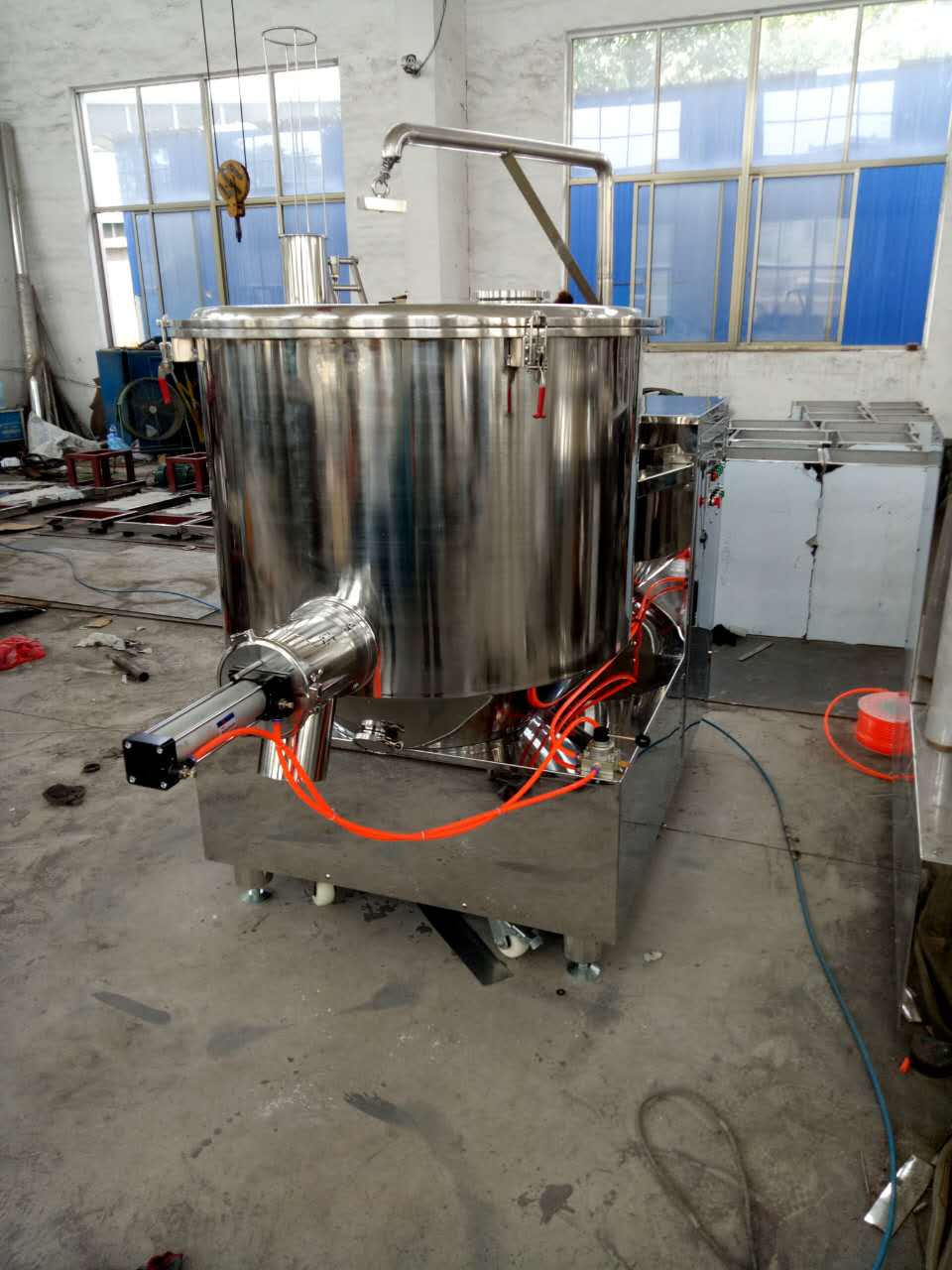 医药粉体拌料混合机