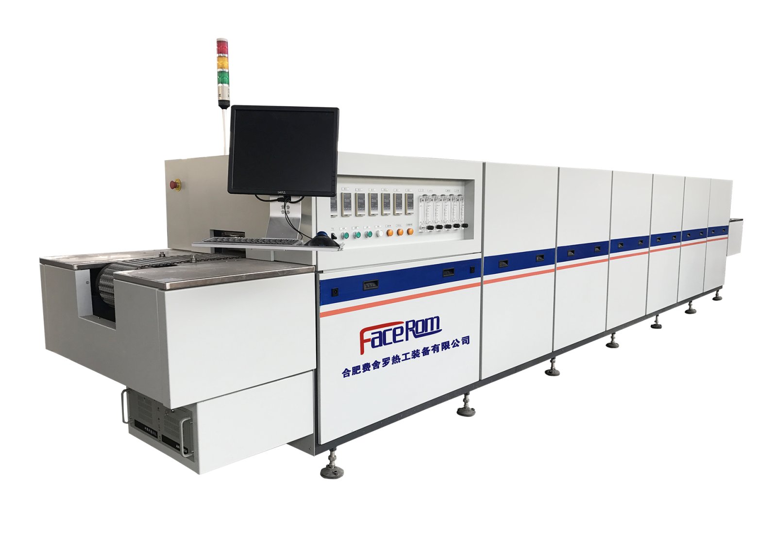 隧道式厚膜烧结网带炉