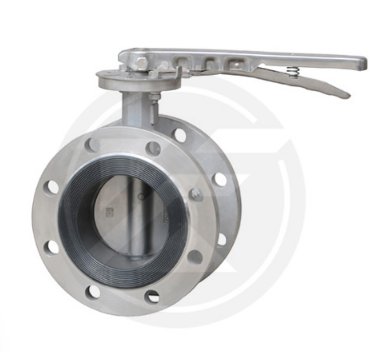 D41X中线手动衬胶蝶阀