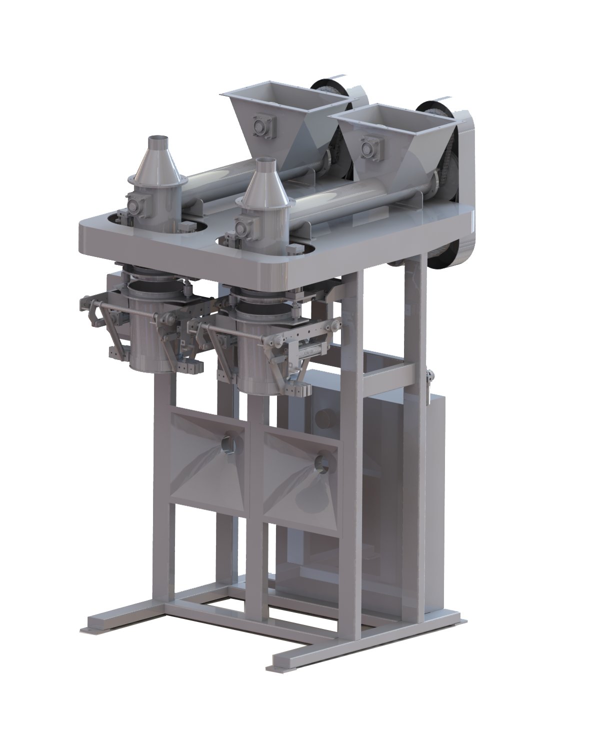 双头粉体包装秤