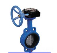 对夹式蜗轮传动软密封蝶阀