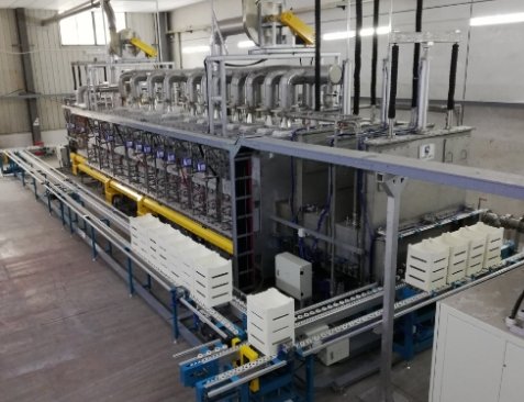 锂电材料烧成用辊道窑