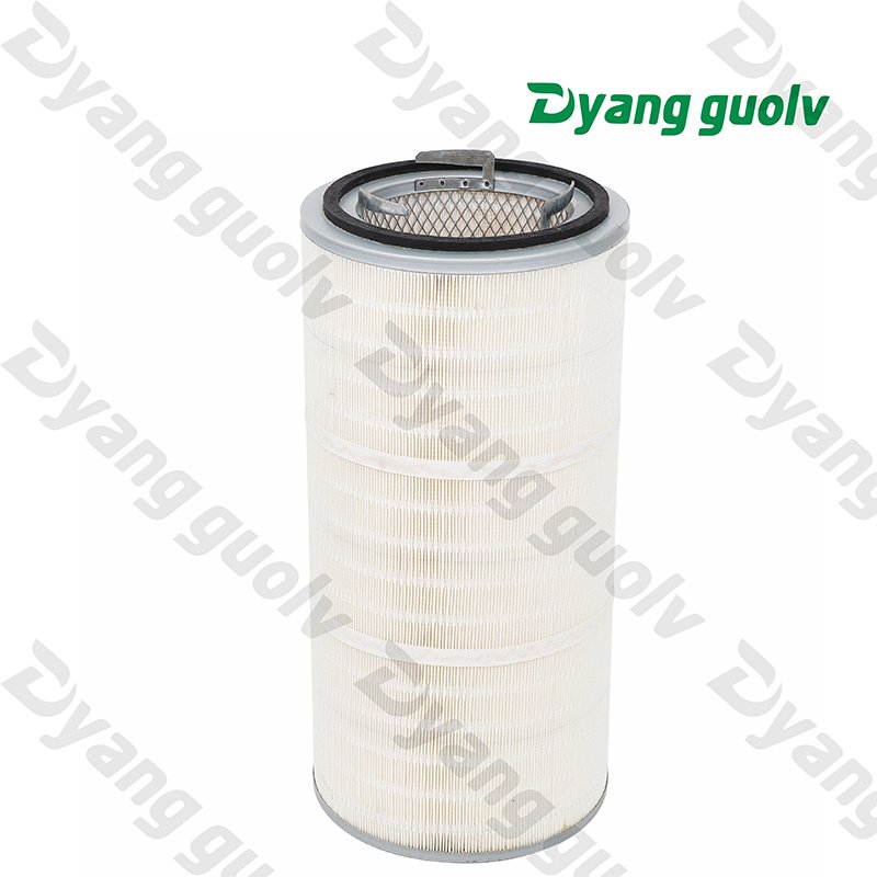 三爪镀锌盖HV木浆纸滤筒