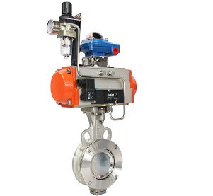 气动高性能蝶阀