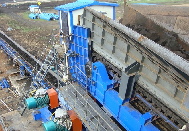 固定式破碎筛分站