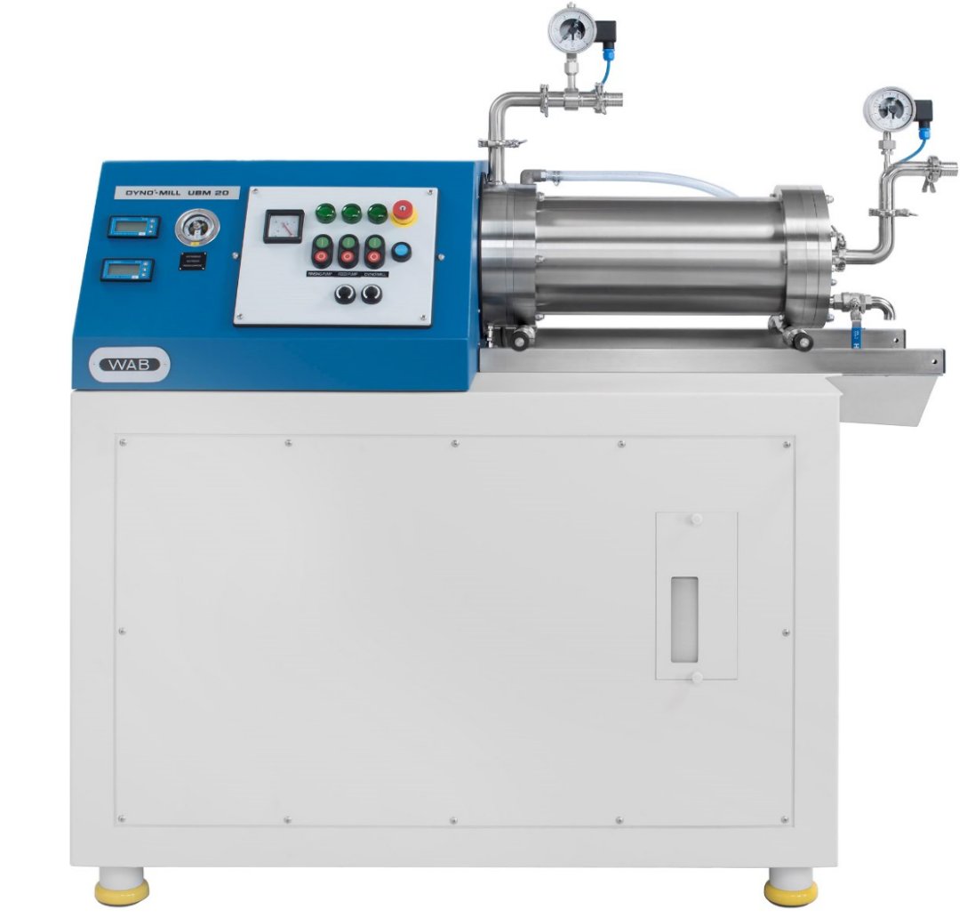 DYNO®-MILL UBM 20 全新一代通用型分散珠磨机