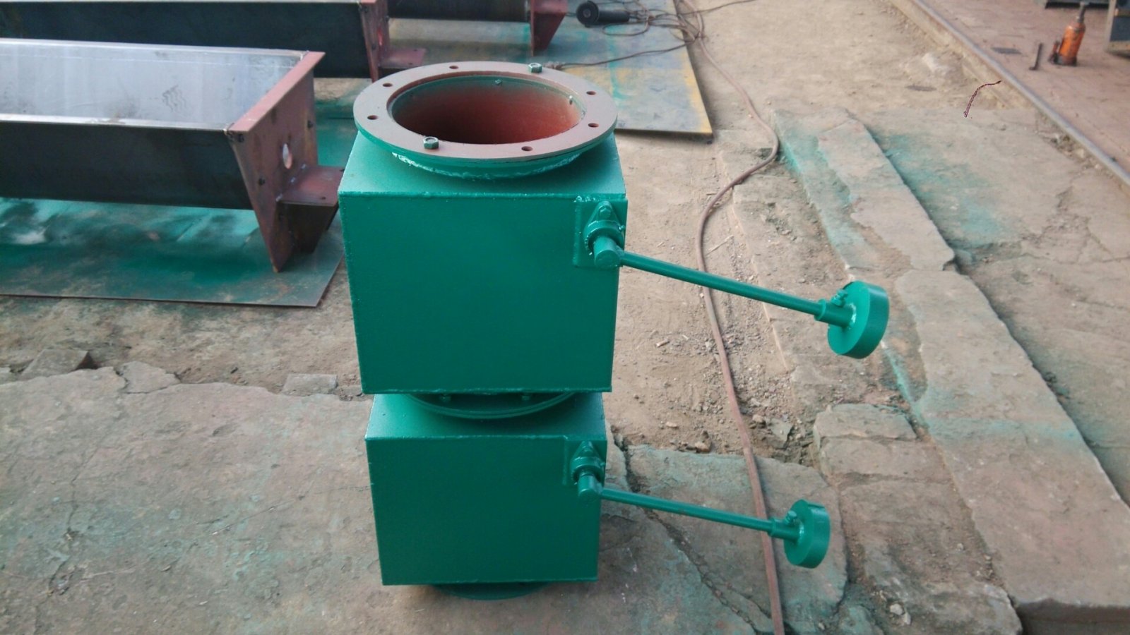 双层重锤卸灰阀