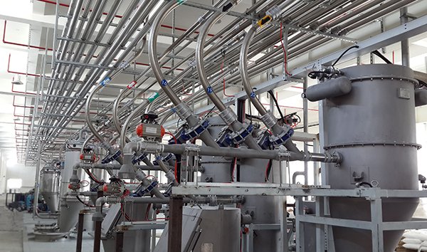 负压稀相气力输送