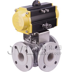 JL600-Q10系列气动全衬氟球阀