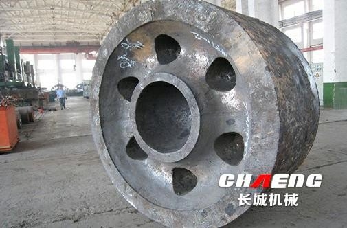 回转窑托轮加工铸造——长城机械