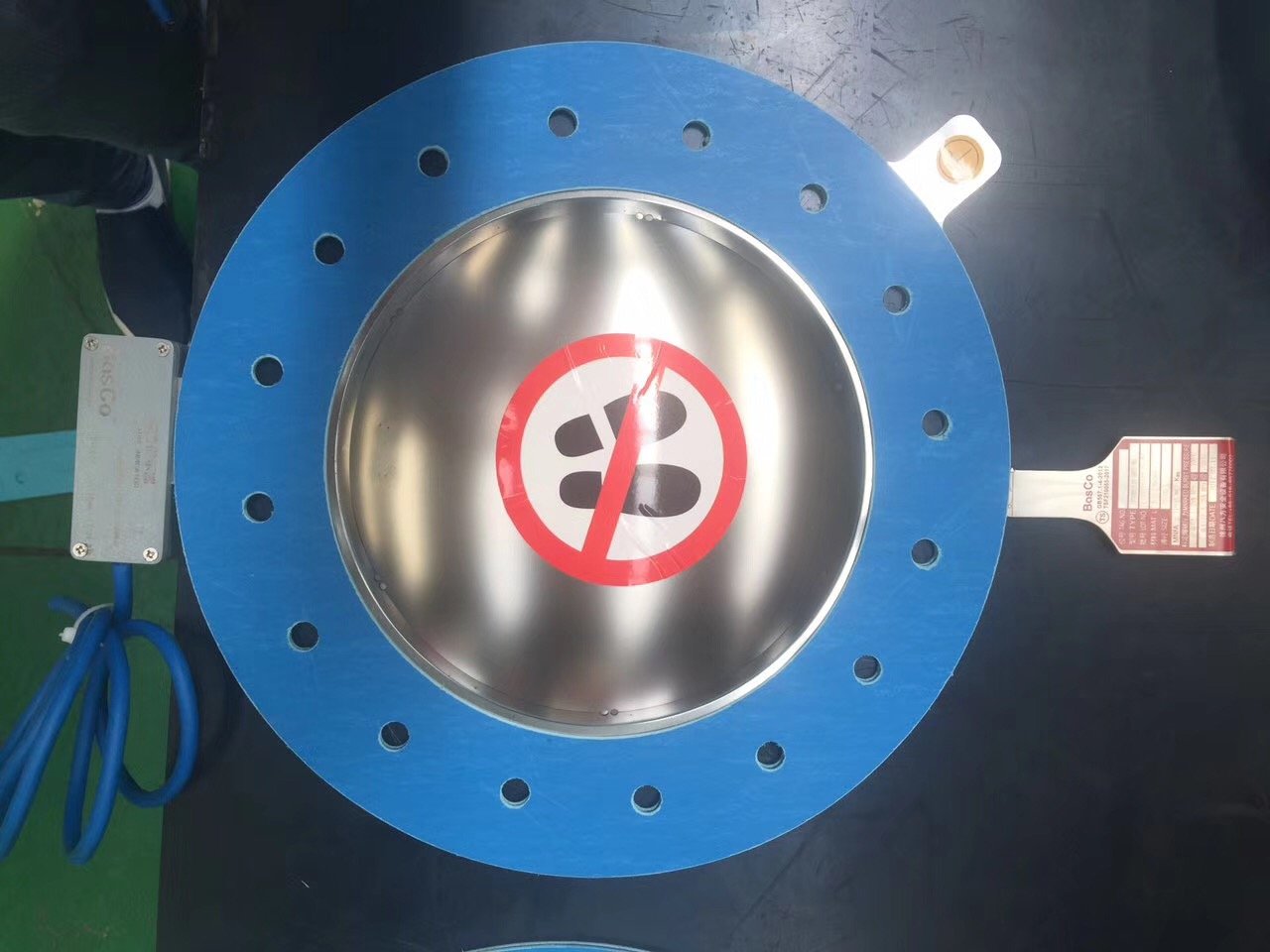 徐州八方 拱形防爆板 爆破片 粉尘防爆