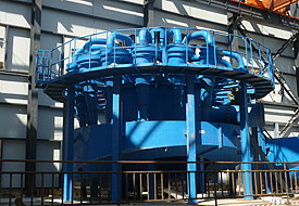 威海海王二段闭路磨矿分级旋流器