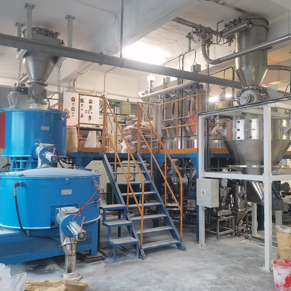 高混机投料系统