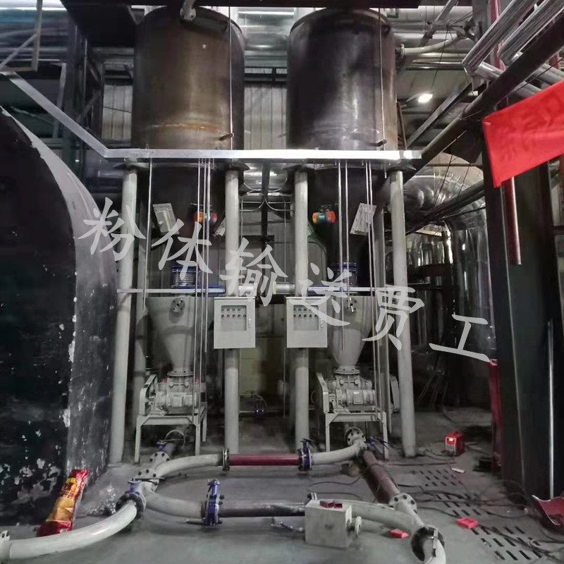 设计维修气力输送系统工程 正压稀相粉体输灰 定量持续送料