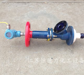 PT100搪瓷测温放料阀