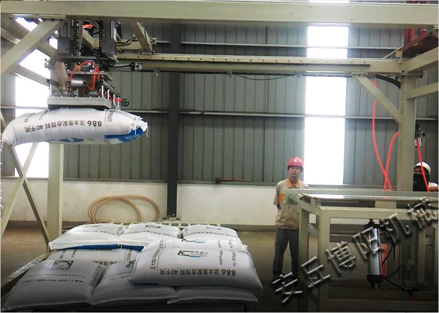 袋装碳素自动拆垛机、自动柴垛设备节能