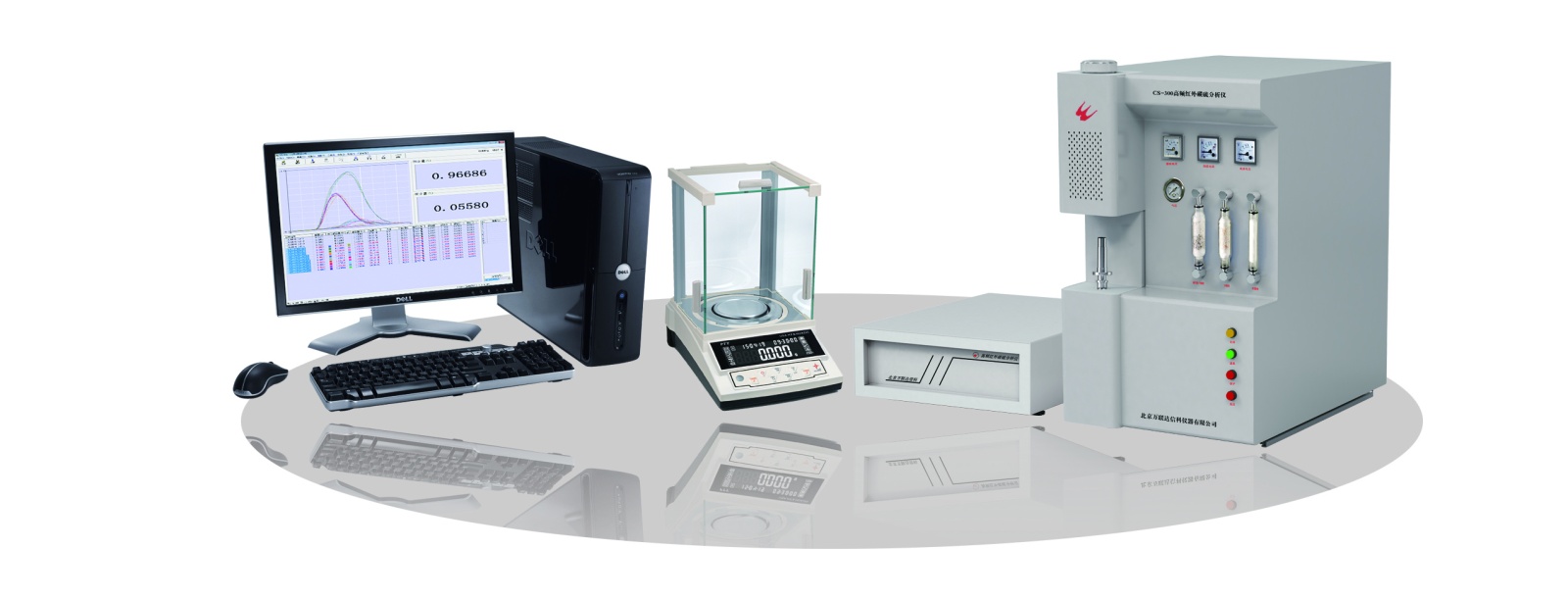 万联达信科CS-300型高频红外碳硫分析仪