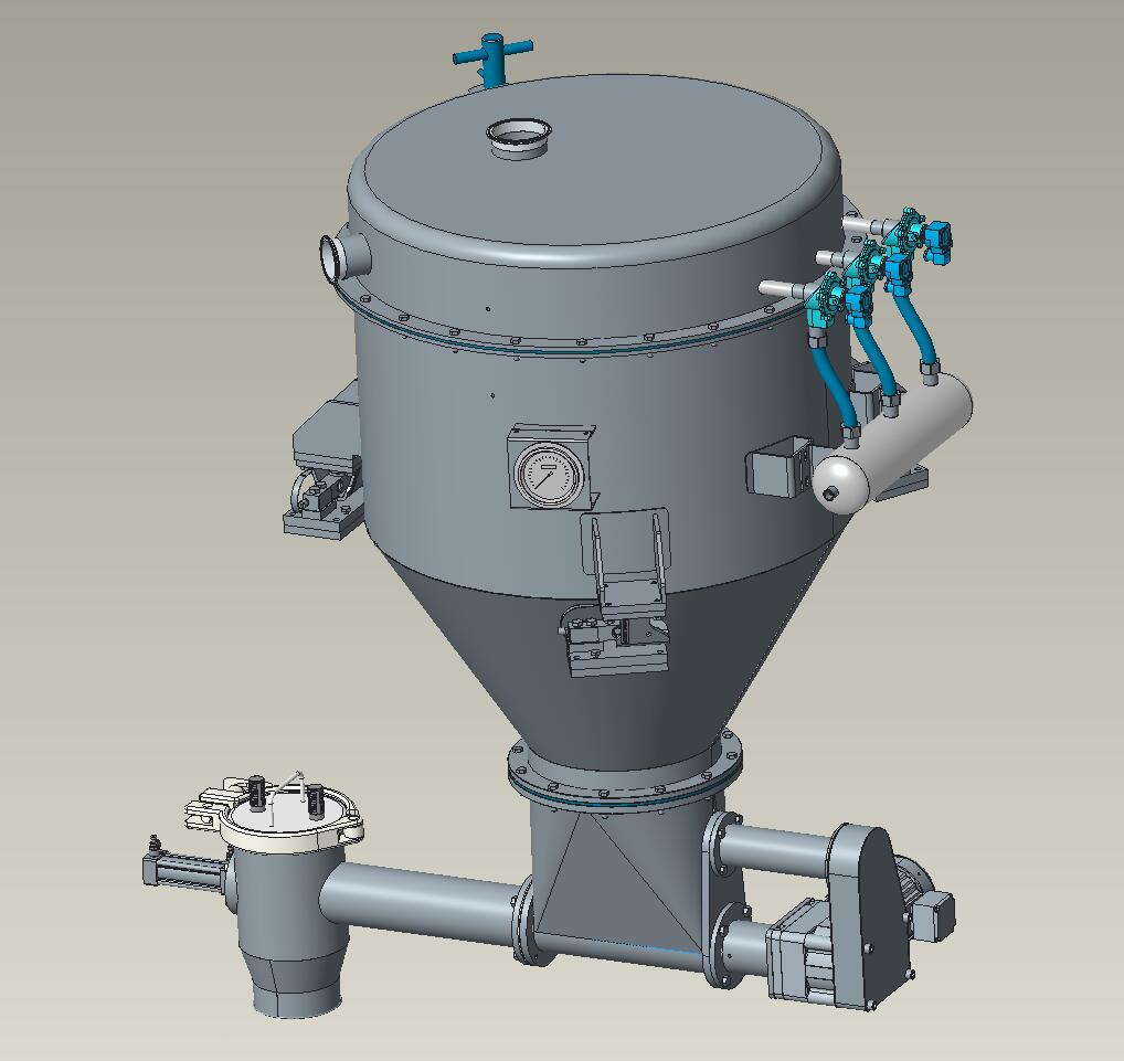 负压输送，混合配料