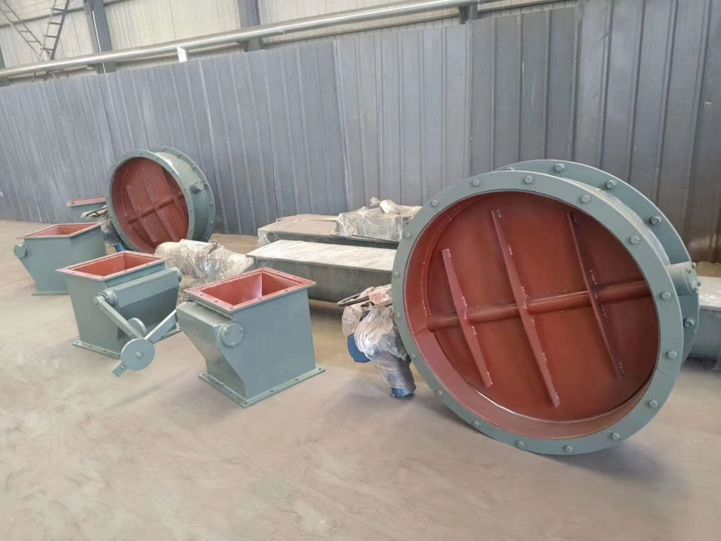 孝感圆口300电动气动管道通风蝶阀