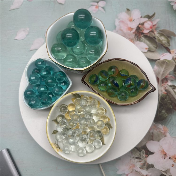 文盛工业16毫米自喷漆清香剂填充透明玻璃珠子