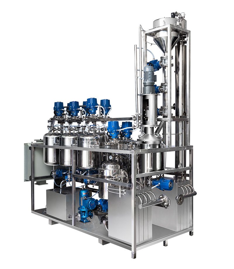 全自动微通道反应机组