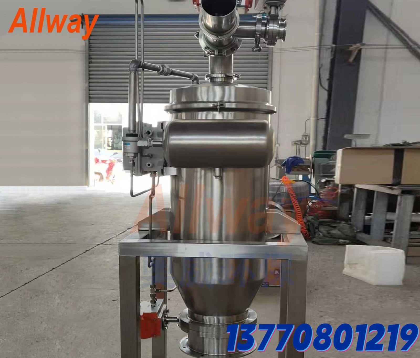 AW-SLJ-180FBEC 防爆气动式真空上料机 连续高效负压输送