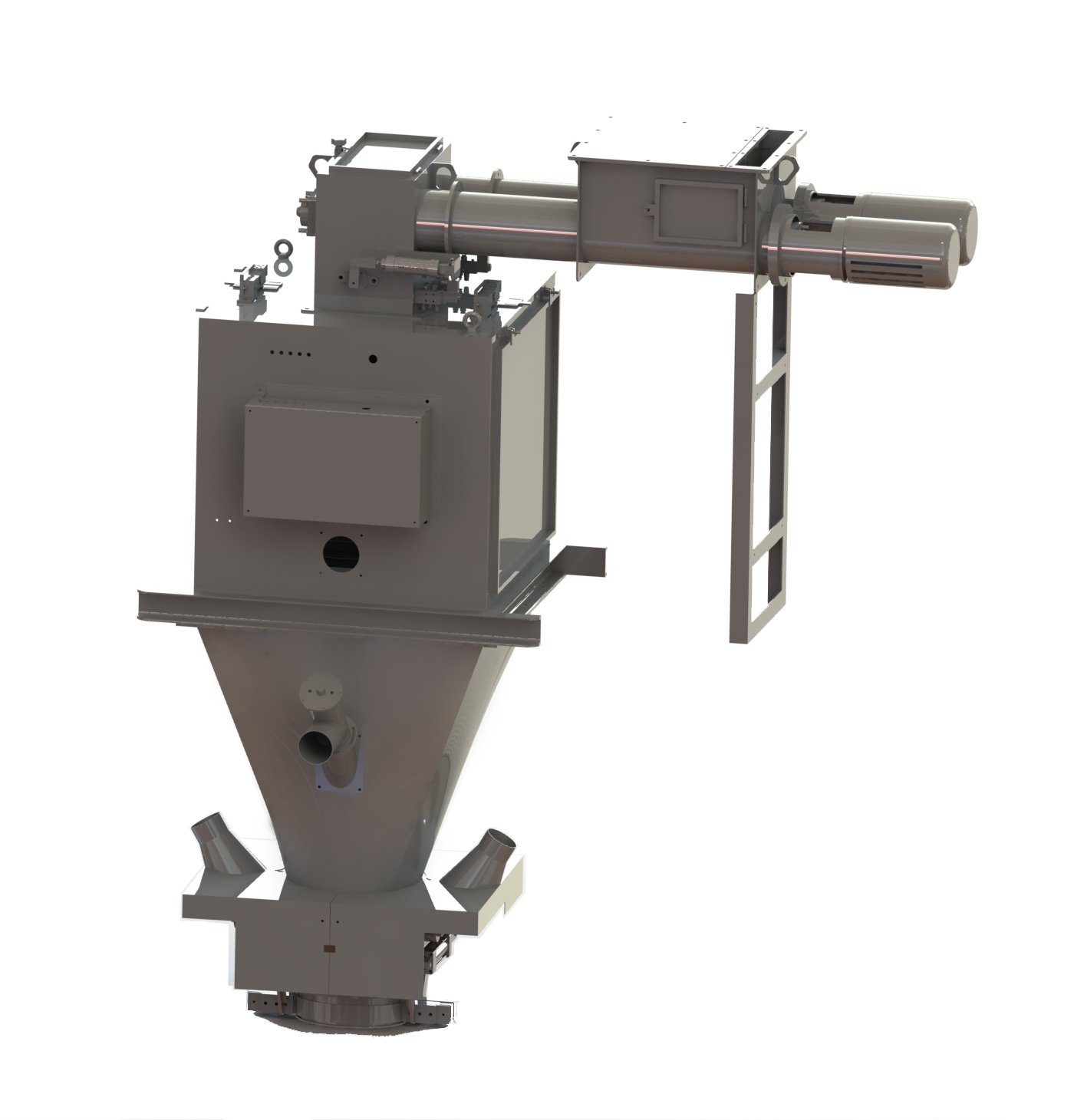 单斗螺旋粉体包装秤