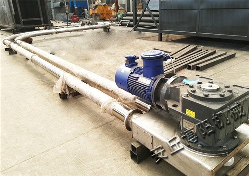 陶土管链输送机 无尘管链提升机 节能环保