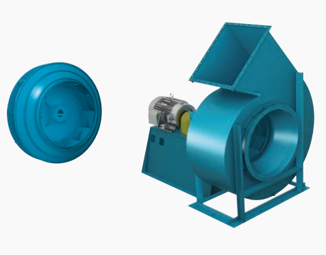 HIB高效工业后弯风机