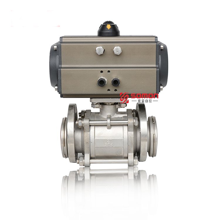 气动快装真空球阀