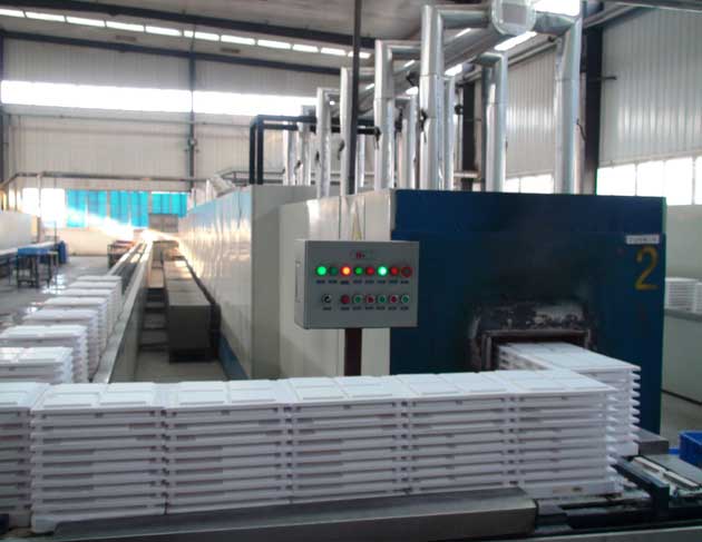 氧化铝陶瓷基板高温烧结推板炉