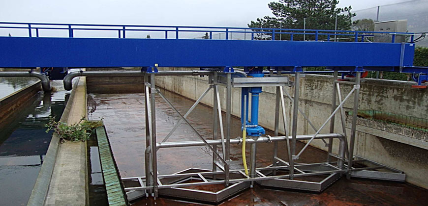 沉淀池吊桥PVS