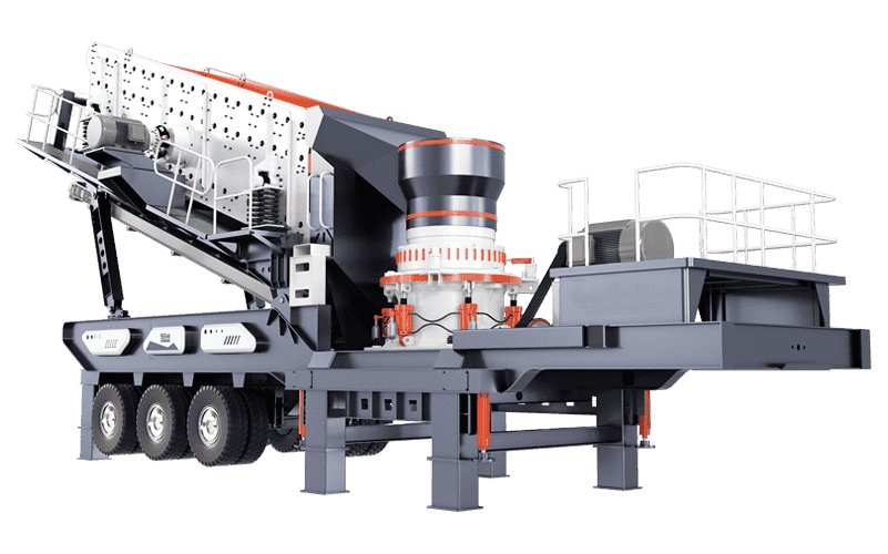 圆锥移动破碎站