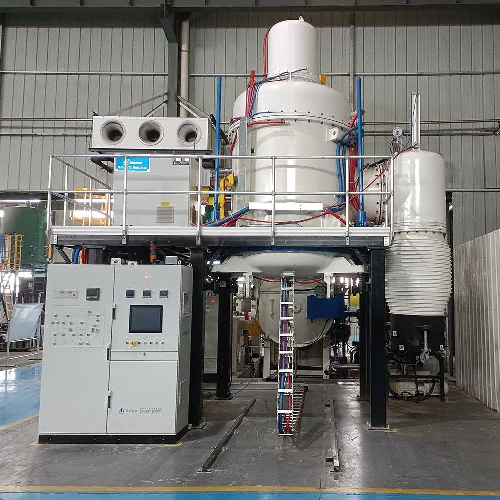 立式底装料真空退火炉