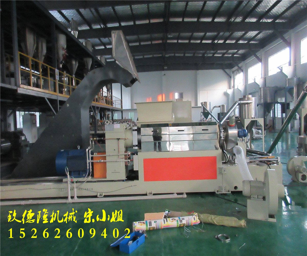 碳酸钙高填充石塑母粒造粒机