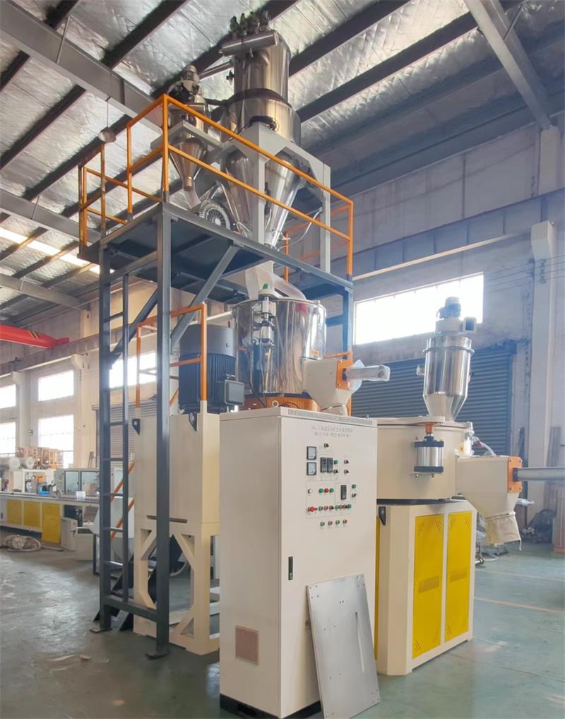 集中供料系统现场