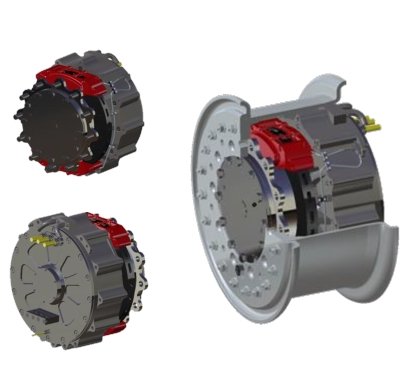 电动轮EW-T12000-450